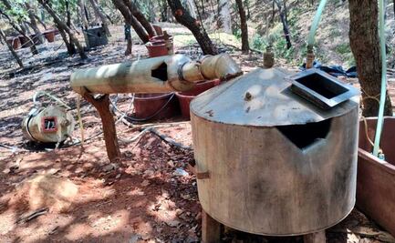 FOTOS: Aseguran más de 15 mil kilos de metanfetamina y 5 laboratorios clandestinos en Sinaloa