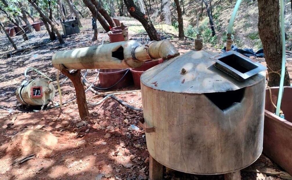 En lo que va del año se han localizado y destruido un total de 110 laboratorios clandestinos. Foto: Especial