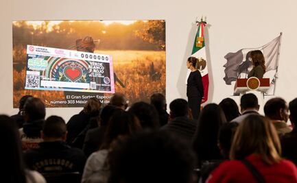 Sorteo de la Lotería Nacional para apoyar a migrantes en EU tuvo una utilidad de 115.9 mdp: Directora general