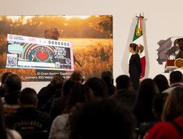 Sorteo de la Lotería Nacional para apoyar a migrantes en EU tuvo una utilidad de 115.9 mdp: Directora general