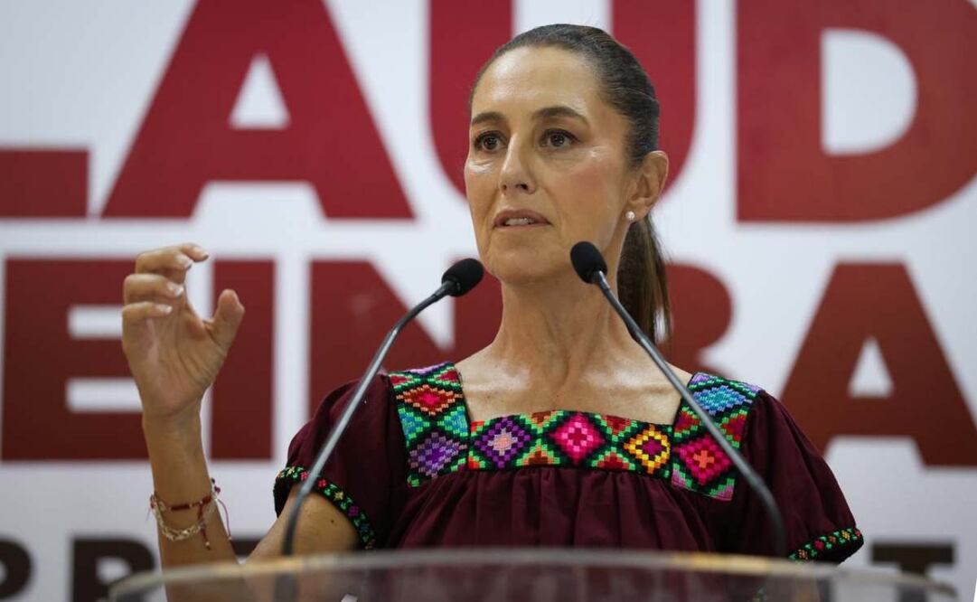 Claudia Sheinbaum. Foto: Diego Simón. EL UNIVERSAL