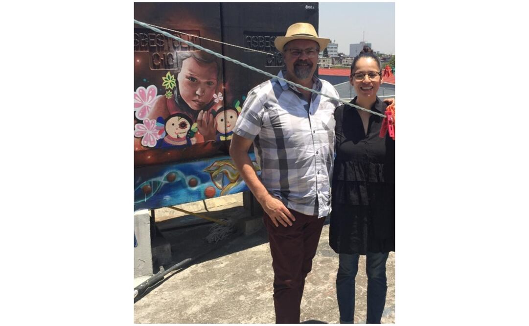 Paul Harrod y Sofia Carrillo. Foto: Cortesía