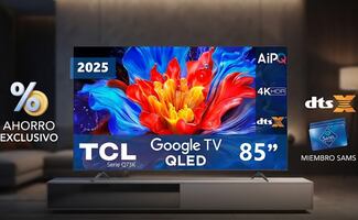 Sam's Club remata pantalla TCL 4K de 85 pulgadas a precio de locura; ahorra más de 12 mil pesos