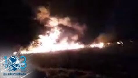 Toma clandestina estalla en Hidalgo; hay personas quemadas