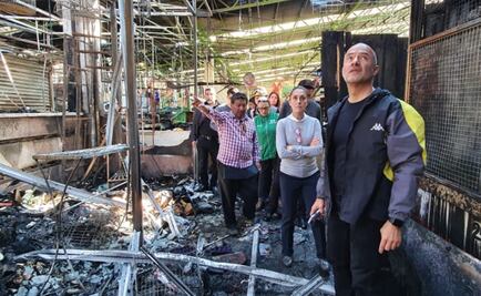 Alistan acuerdo con aseguradora tras incendio en mercado de San Cosme