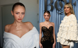 Hija de Heidi Klum, Leni, muestra su estilo más atrevido con sesión en look braless