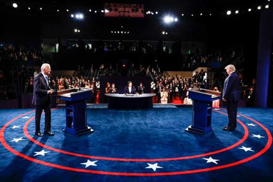 Minuto a Minuto. Sigue el último debate entre Trump y Biden previo a las elecciones
