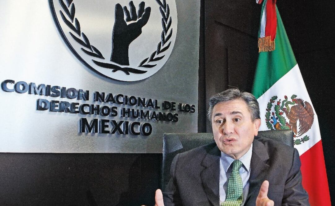 After five years at the CNDH, Luis Raúl González Pérez will leave his position on November 15 - Photo: File Photo/EL UNIVERSAL