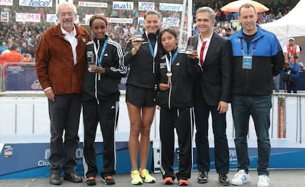 Lobacevske y Mnangat ganan el Maratón de la CDMX