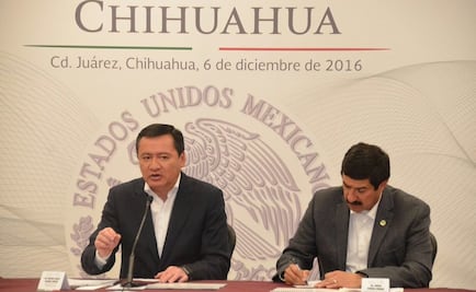 Presume Osorio Chong resultados en seguridad en Chihuahua