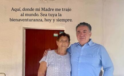 Reaparece Inzunza... en redes sociales; senador acusado en EU de narcotráfico publica foto con su madre, en Badiraguato
