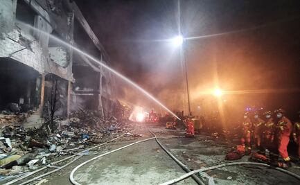 Explosión de camión sisterna en China deja 10 muertos y al menos 117 heridos