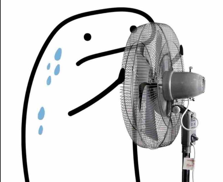 Memes ola de calor. Foto: Redes Sociales