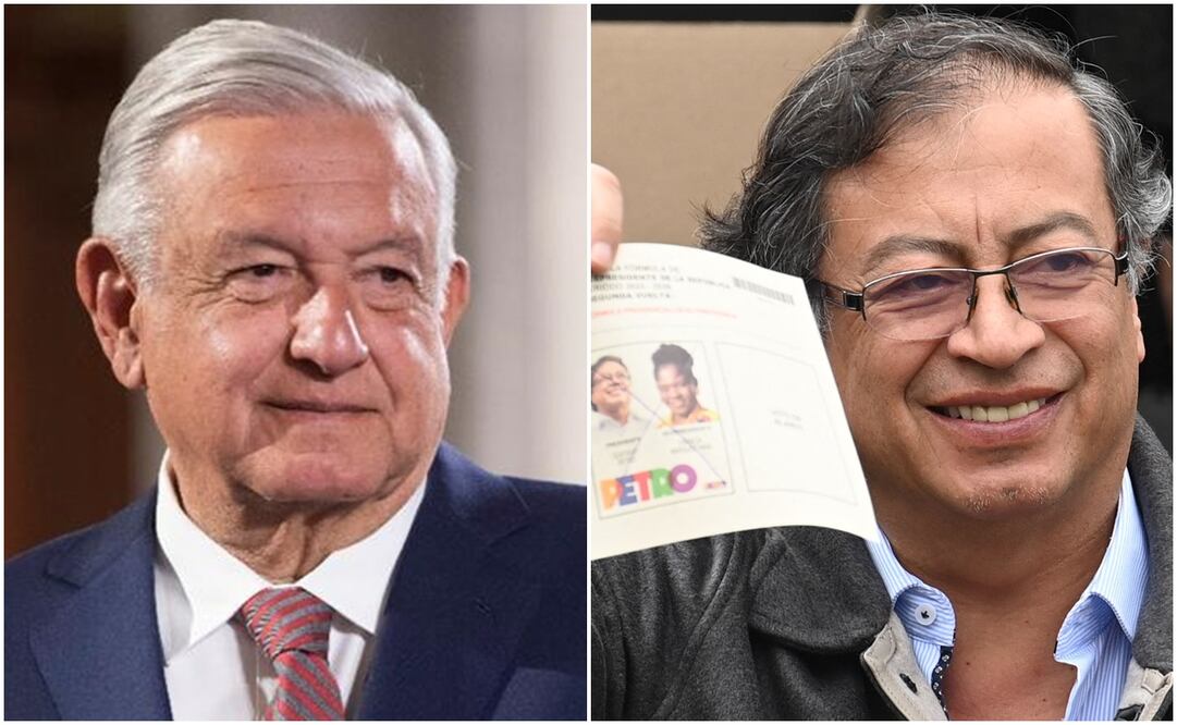 El presidente Andrés Manuel López Obrador aseguró el próximo 8 y 9 de septiembre realizará una gira de trabajo a Colombia para reunirse con su homólogo Gustavo Petro. Foto: especial