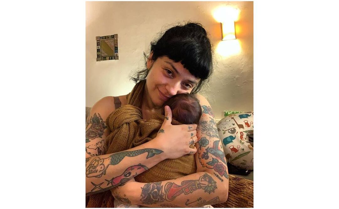 Mon Laferte publicó esta imagen con su hijo. Foto: Instagram