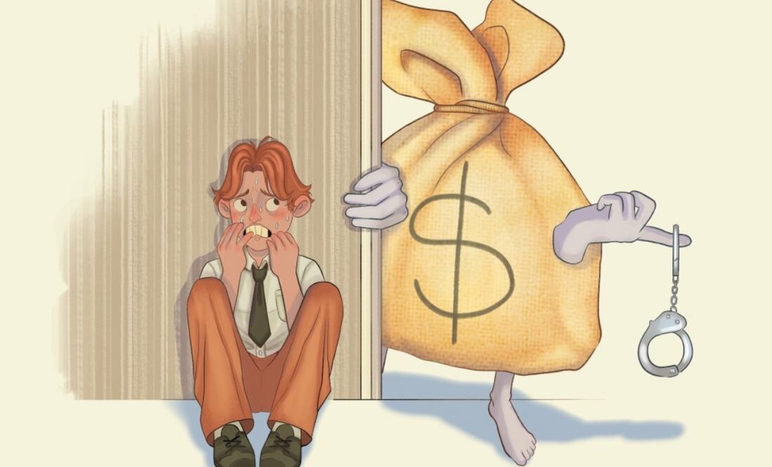 Los recordatorios del estrés de endeudamiento Ilustración: Liliana Pedraza