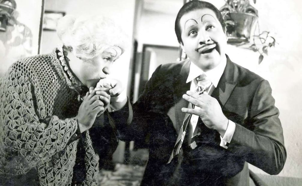 Junto a Enrique Cuenca formó el dúo cómico Los Polivoces en 1960 y debutaron en el Teatro Ideal. Fotos: Archivo / EL UNIVERSAL y Especial