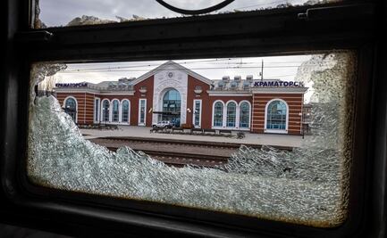 Condenan como "crimen contra la humanidad" ataque en estación de Kramatorsk donde murieron niños 