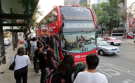 Metrobús interrumpe servicio en Línea 7 por Paseo Ciclista