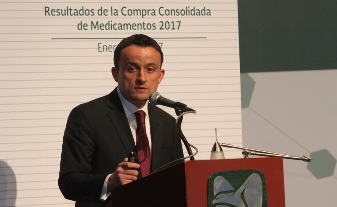 El titular del IMSS resaltó que en cuatro años el ahorro acumulado en las compras consolidadas asciende a 14 mil 214 millones de pesos. /Especial - IMSS