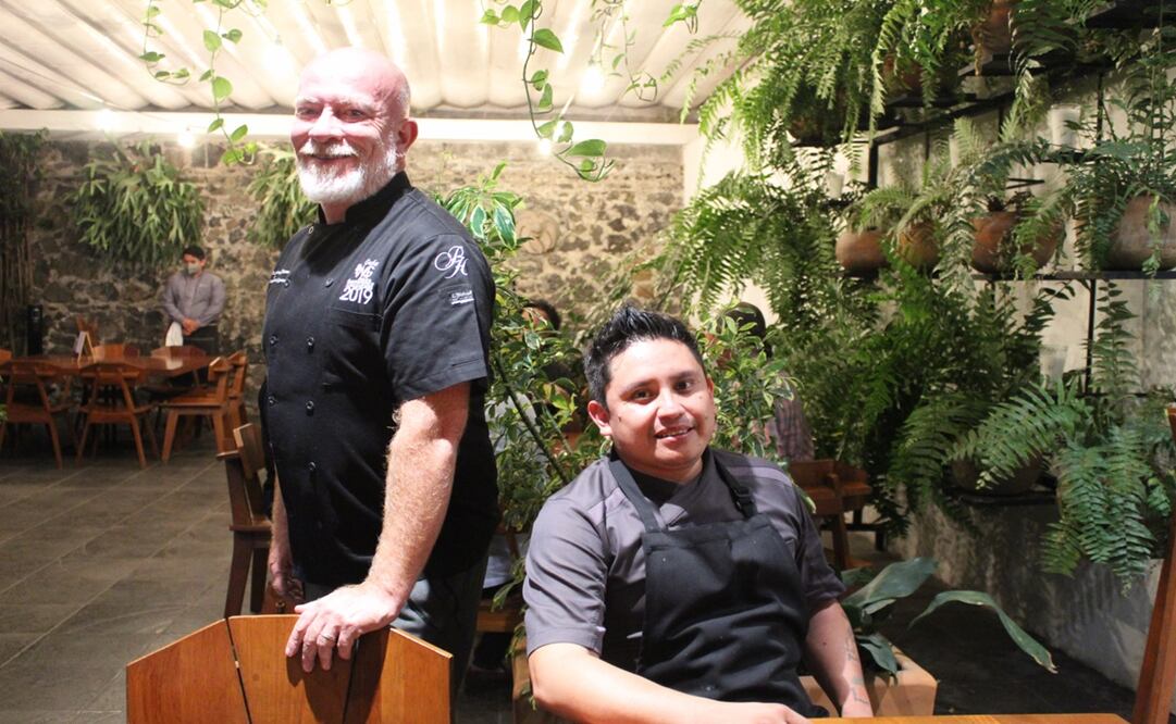 La semana pasada, el chef Iván Quiróz, del restaurante La Veladora, y el chef Gerardo Vázquez Lugo, del aclamado restaurante Nicos, rindieron un homenaje al producto de origen - Foto: Sofía Danis/EL UNIVERSAL