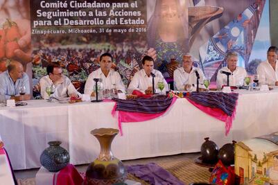 Supervisa EPN acciones para el desarrollo de Michoacán