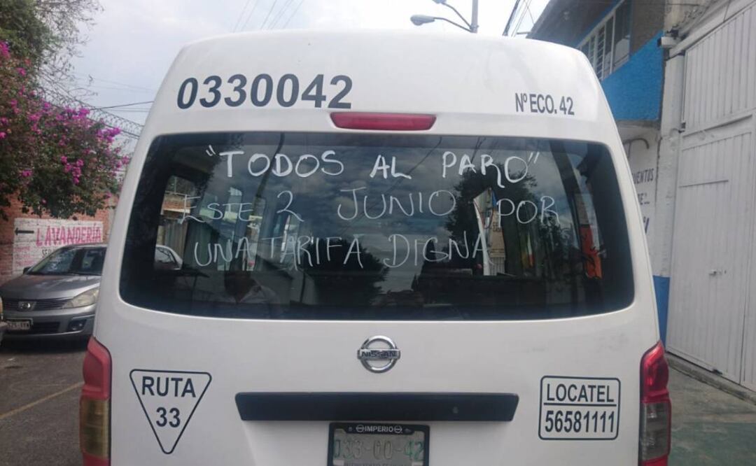 Foto: Transportistas anuncian bloqueos en 10 puntos de la CDMX este jueves/El Universal/