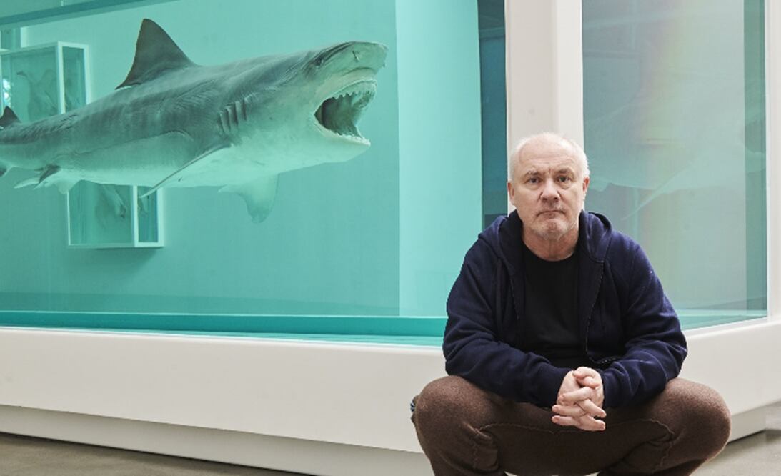 La obra del Damien Hirst llegará al Museo Jumex.
Foto: Especial