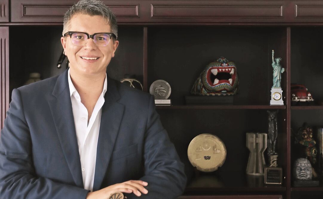 Cristopher James Barousse Secretario de Vinculación con la Sociedad Civil del PRI (ALEJANDRO ACOSTA. EL UNIVERSAL)