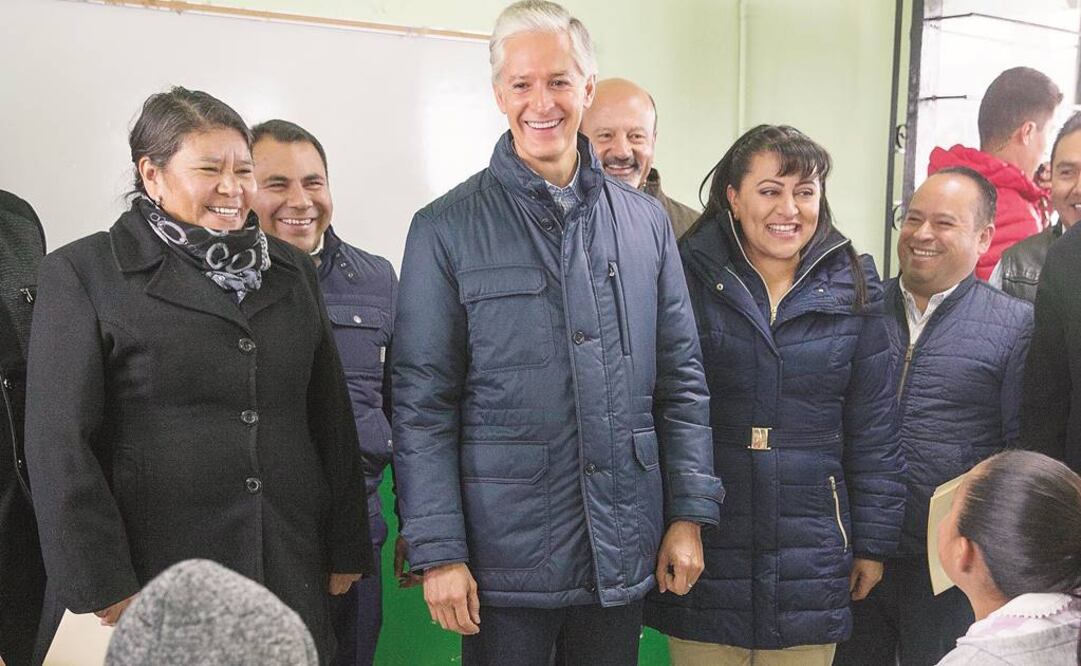 Proyecto. El gobernador mexiquense dijo que el plan es digitalizar las 820 escuelas que hay en el Edomex (CORTESÍA)