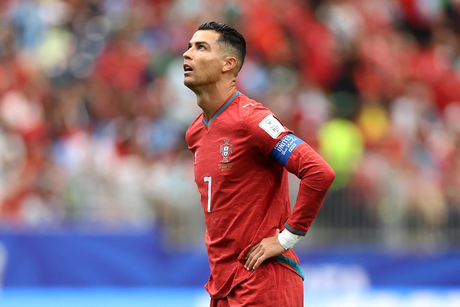 Cristiano Ronaldo con la selección de Portugal, durante la Fase de Grupos del Mundial 2026 ante Congo - Foto: AFP