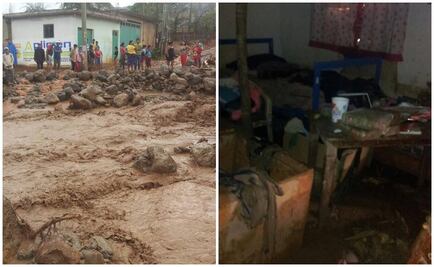 Se desborda río en Guerrero e inunda viviendas