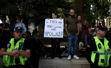 Arrestan a 200 personas en Londres por apoyar ONG propalestina; participaban en protesta contra la prohibición del grupo
