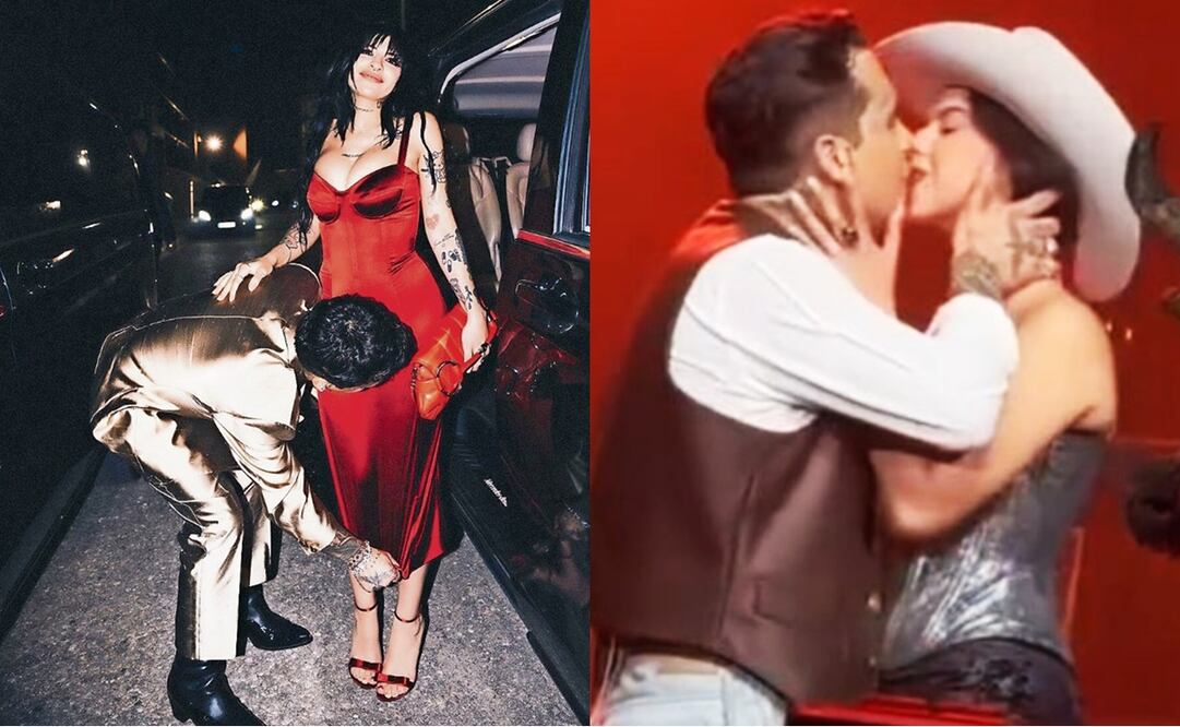 Christian Nodal fue pareja de Cazzu, antes de contraer matrimonio con Ángela Aguilar.
Fotos: Especial y X