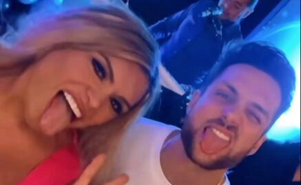 Wendy Guevara y Nicola Porcella se divierten en fiesta de Galilea: besos y perreo encienden la red