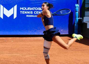 La mexicana Carlota Garibay cae en su debut en el torneo WTA 125 en Querétaro