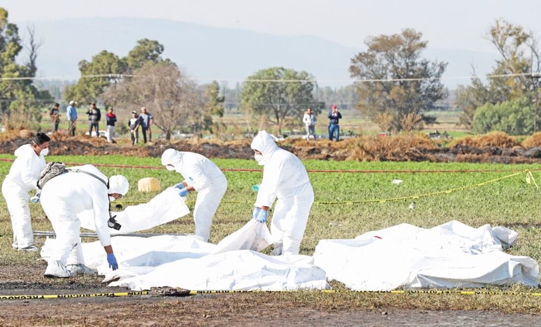 127 people died after a fuel tap exploded in Tlahuelilpan - Photo: Valente Rosas/EL UNIVERSAL
