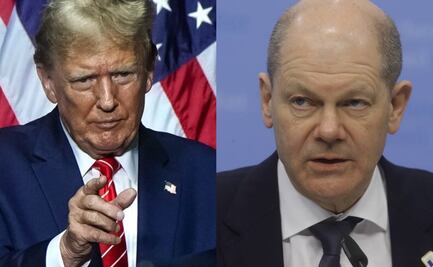 Trump habla con canciller alemán Olaf Scholz; acuerdan trabajar juntos “para devolver la paz Europa”