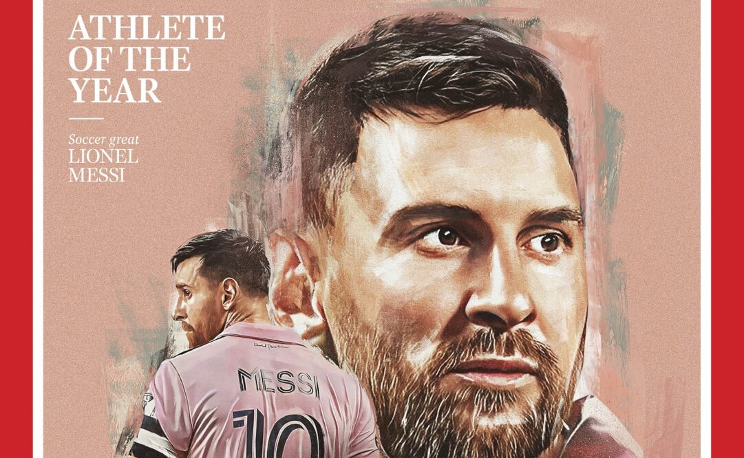Lionel Messi fue catalogado como el Deportista del Año por la revista Time. Foto: Time
