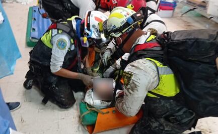 Trasladan vía aérea a paciente de hospital del IMSS de Tula afectado por inundación