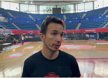 Nicolás Casalánguida, coach de Diablos Rojos Basquetbol, resta importancia a la localía; "Los recintos no ganan partidos"