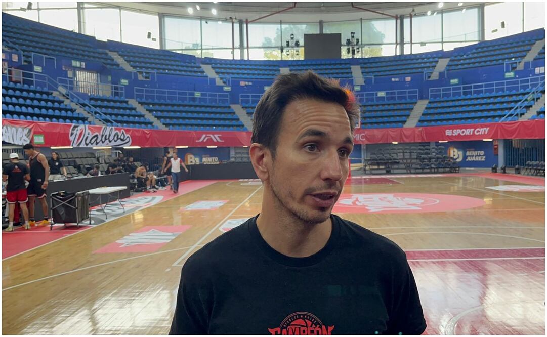 Nicolás Casalánguida, coach de Diablos Rojos Básquetbol, le quitó relevancia a la localía: "Los recintos no ganan partidos"