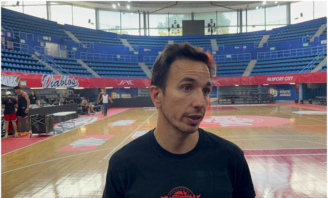 Nicolás Casalánguida, coach de Diablos Rojos Básquetbol, le quitó relevancia a la localía: "Los recintos no ganan partidos"