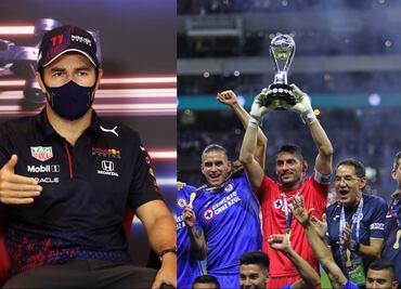 Checo Pérez celebra el título del Cruz Azul, "Nadie lo merecía más que ustedes"