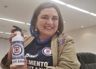 Xóchitl Gálvez pide a los Reyes Magos hacer campeón a Cruz Azul