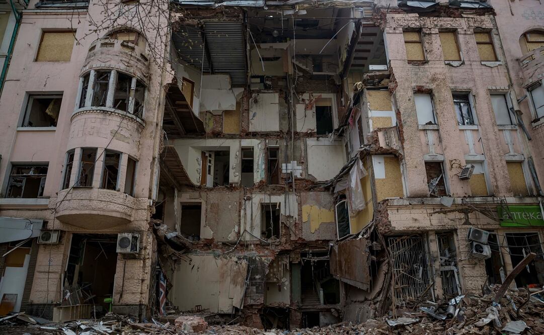 bombardeo-Jarkov. Foto: EFE