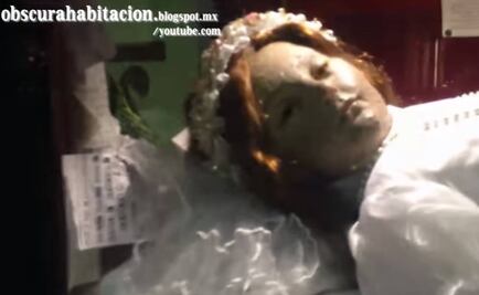 Se viraliza video de santa que "abre los ojos" en Guadalajara