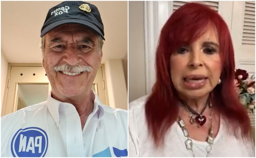 Foto: Twitter @VicenteFoxQue / @LaydaSansores