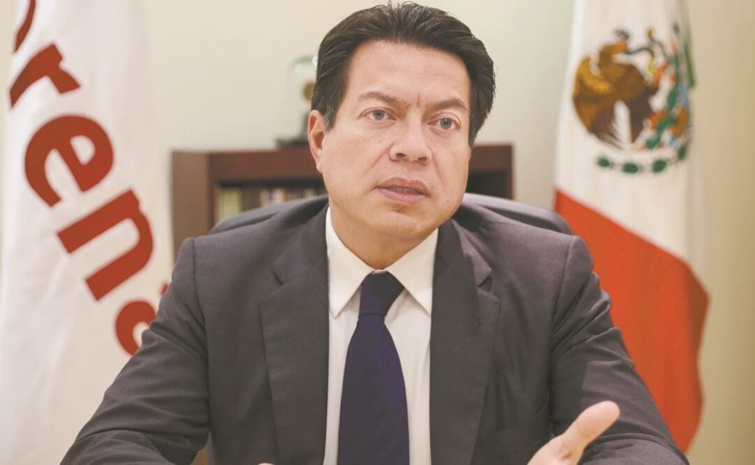 El coordinador de los diputados federales de Morena, Mario Delgado Carrillo (Foto: Archivo / EL UNIVERSAL)