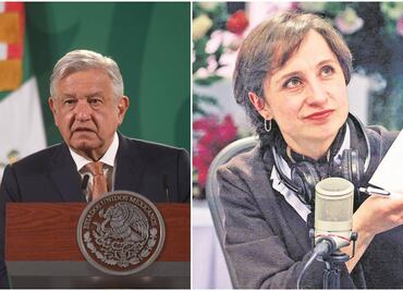 AMLO insiste en que Carmen Aristegui debe revelar sus ingresos; así reaccionó la periodista